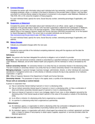 DSHS Form 27-094 Medicaid Provider Disclosure Statement - Washington, Page 7