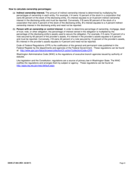 DSHS Form 27-094 Medicaid Provider Disclosure Statement - Washington, Page 8