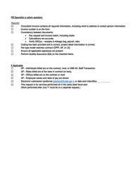 Consultant Services Pay Request Checklist Tool Form - Utah, Page 2