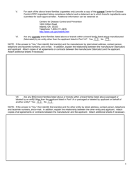 Form 1786 South Dakota Tobacco Product Manufacturer Complementary Legislation Certification - South Dakota, Page 4