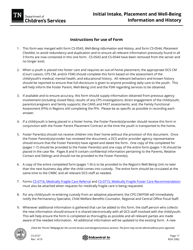Form CS-0727 Initial Intake, Placement and Well-Being Information and History - Tennessee, Page 17