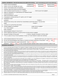 Form PT-50P Tangible Personal Property Tax Return and Schedules - Georgia (United States), Page 4