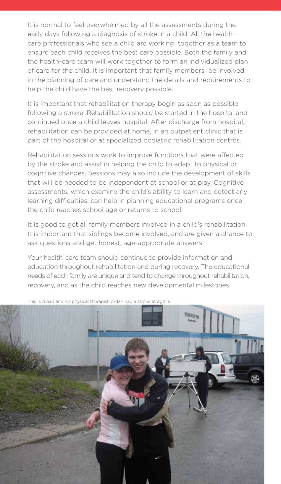 A Family Guide to Pediatric Stroke - Heart and Stroke Foundation - Canada, Page 24