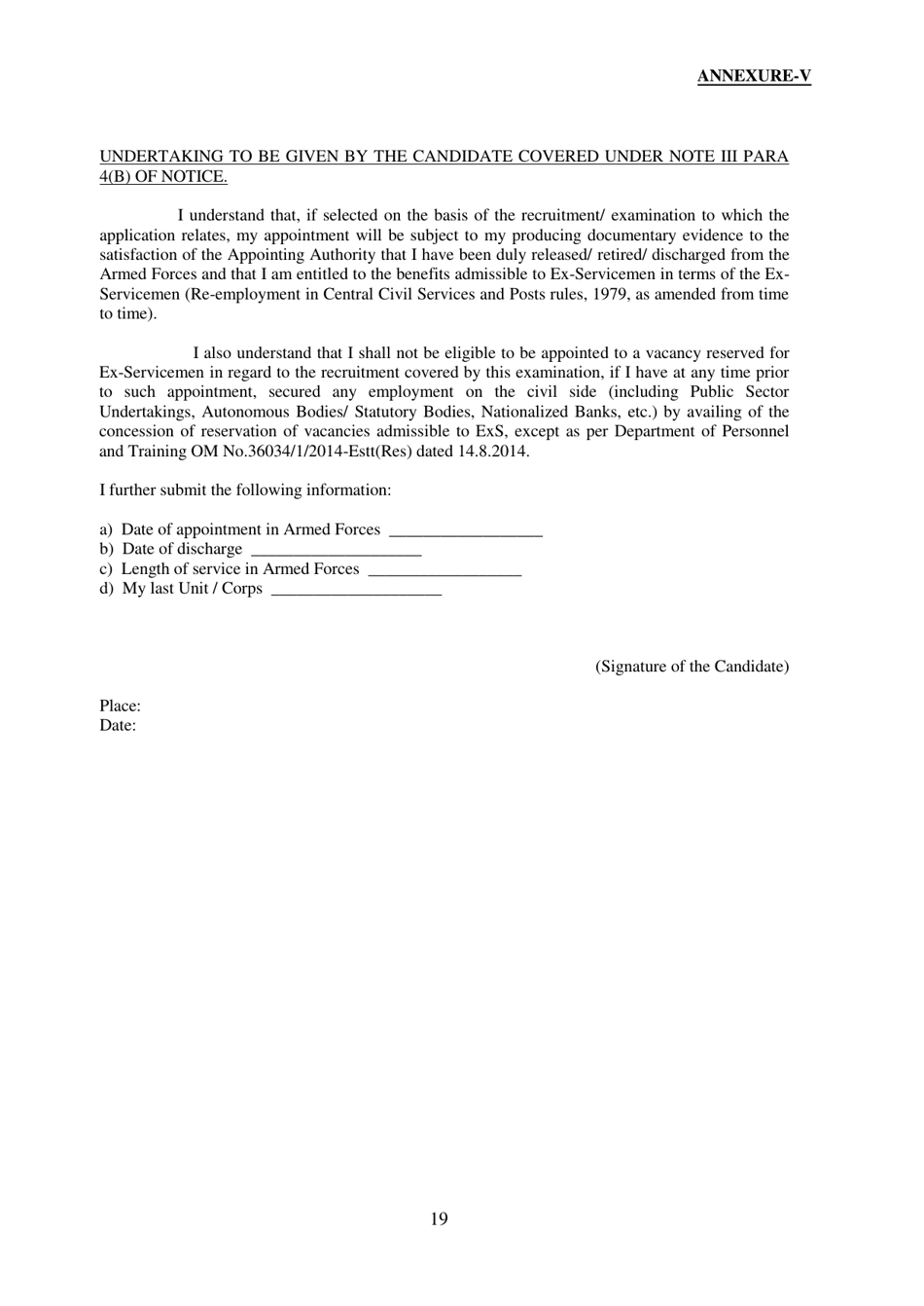 Recruitment of Sub-inspector in Delhi Police, CAPFs and Assistant Sub-inspectors in Cisf Examination - India, Page 19