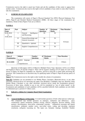 Recruitment of Sub-inspector in Delhi Police, CAPFs and Assistant Sub-inspectors in Cisf Examination - India, Page 8