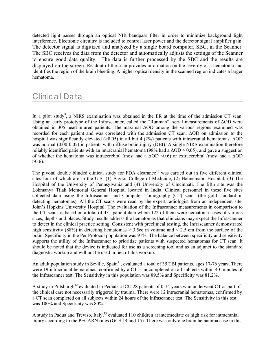 Infrascanner White Paper (Portable Brain Scanner), Page 7