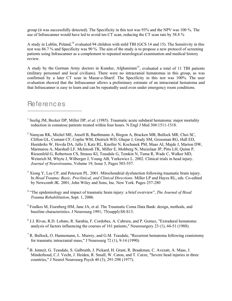 Infrascanner White Paper (Portable Brain Scanner), Page 8