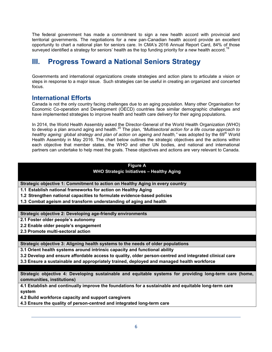 The State of Seniors Health Care in Canada - Canadian Medical Association - Canada, Page 6