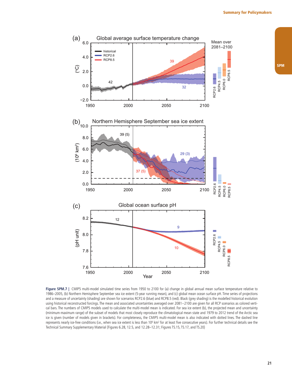 Summary for Policymakers (Spm) - the United Nations Intergovernmental Panel on Climate Change, Page 19