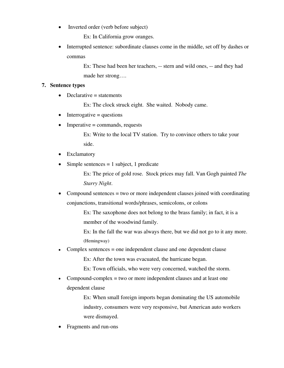 Terms - Ap English Language and Composition (Adapted From V. Stevenson, Patrick Henry High School, and Abrams Glossary of Literary Terms), Page 17