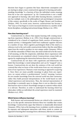 Behaviorism, Cognitivism, Constructivism: Comparing Critical Features From an Instructional Design Perspective, Peggy a. Ertmer and Timothy J. Newby - International Society for Performance Improvement, Page 13