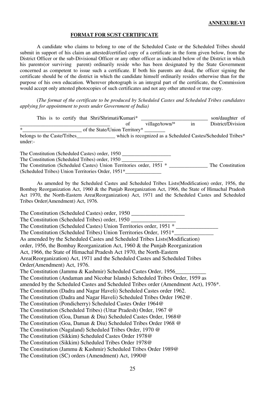 Recruitment of Sub-inspector in Delhi Police, CAPFs and Assistant Sub-inspectors in Cisf Examination - India, Page 25