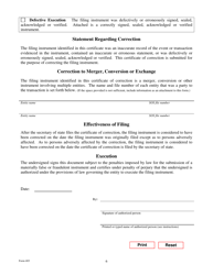 Form 403 Certificate of Correction - Texas, Page 6