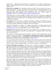 Form 811 Certificate of Reinstatement - Texas, Page 3