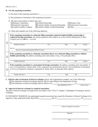 Form DSCB:15-345 Statement of Interest Exchange - Pennsylvania, Page 2