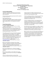 Form DSCB:15-366AD Statement of Division - Addendum - Pennsylvania, Page 2