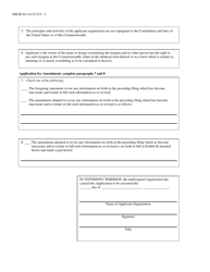 Form DSCB:54-1311/1312 Registration/Amendment of Insignia - Pennsylvania, Page 2