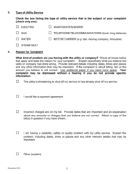 Formal Complaint Form - Pennsylvania, Page 2