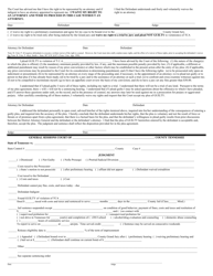 Judgment Sheet '&quot; Single Charge '&quot; Gs - Tennessee