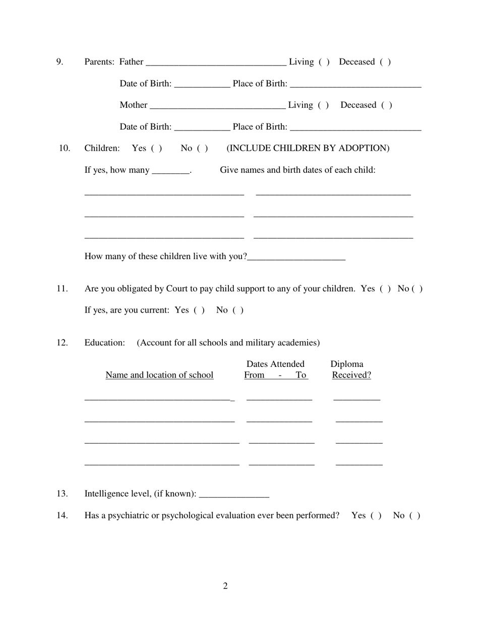 Tennessee Initial Application for Pre-trial Diversion - Fill Out, Sign ...