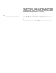 Form 351 Certificate of Correction to Application for Registration - Rhode Island, Page 3