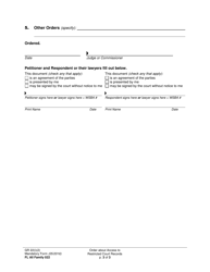 Form FL All Family022 Order About Access to Restricted Court Records (Gr 22(C)(2)) - Washington, Page 3