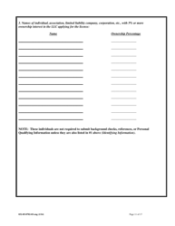Form 032-05-0702-03-ENG Initial Application for Licensure of a Child Welfare Agency, Assisted Living Facility, or Adult Day Care Center - Virginia, Page 11