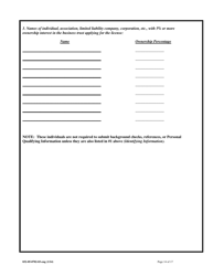 Form 032-05-0702-03-ENG Initial Application for Licensure of a Child Welfare Agency, Assisted Living Facility, or Adult Day Care Center - Virginia, Page 14