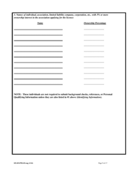 Form 032-05-0702-03-ENG Initial Application for Licensure of a Child Welfare Agency, Assisted Living Facility, or Adult Day Care Center - Virginia, Page 9