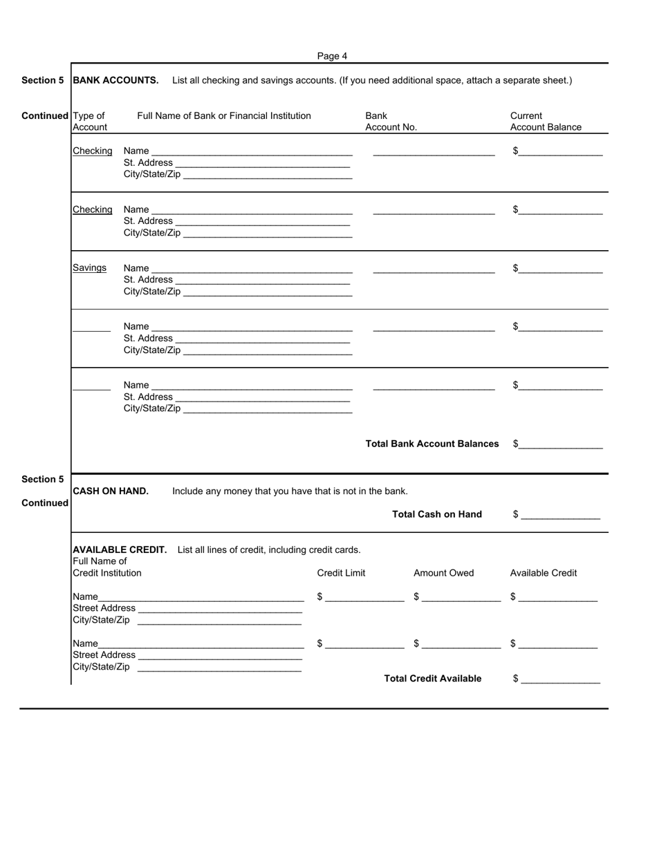 Form RI433 B Collection Information Statement for Businesses - Rhode Island, Page 4