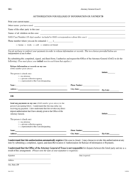 Form 1A004E Authorization for Release of Information or Payments - Texas, Page 2