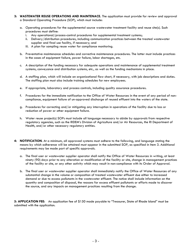 Wastewater Reuse Application Form - Rhode Island, Page 3