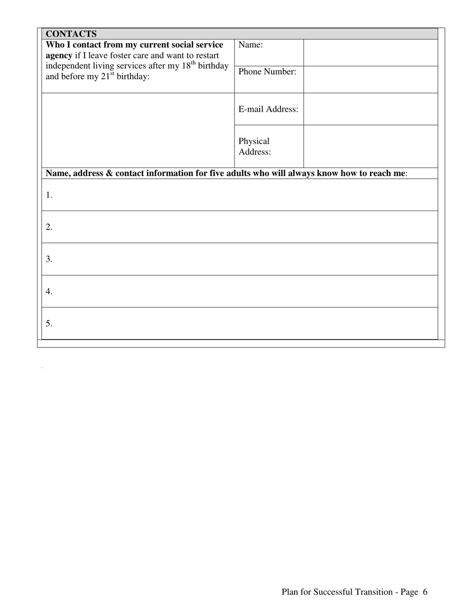 Form 032-19-0011-01-ENG ILP 90 Day Transition Plan - Virginia, Page 10