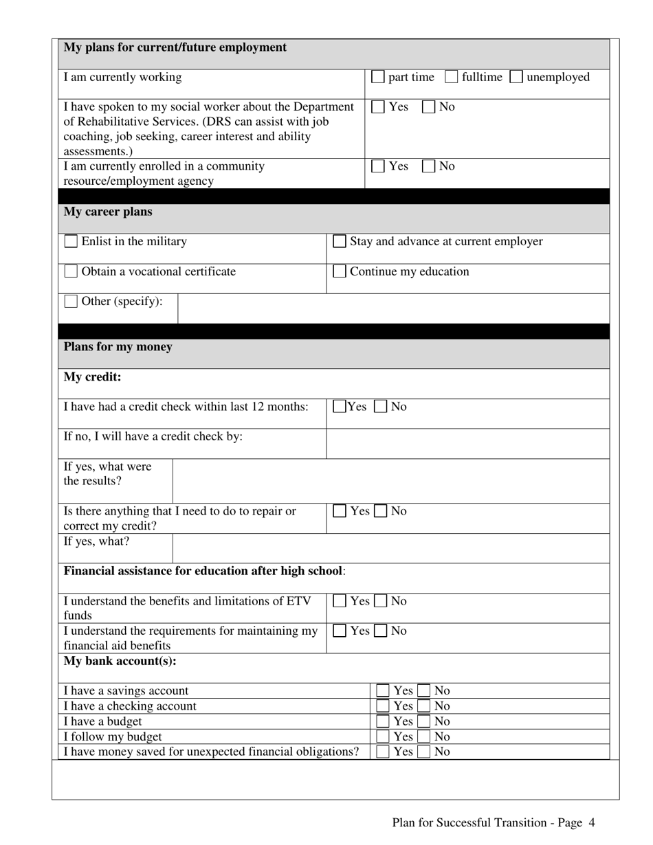 Form 032-19-0011-01-ENG ILP 90 Day Transition Plan - Virginia, Page 8