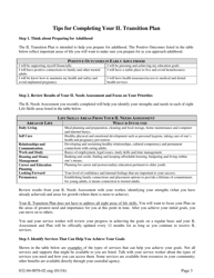 Form 032-04-0076-02-ENG Independent Living Transition Plan - Virginia, Page 4