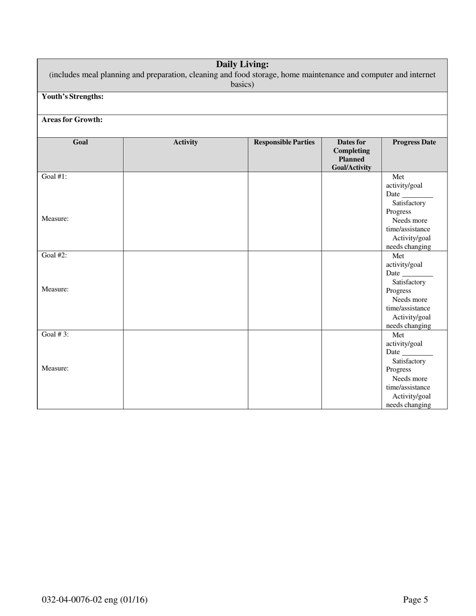 Form 032-04-0076-02-ENG Independent Living Transition Plan - Virginia, Page 6