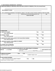 Form 032-03-0636-03-ENG Title IV-E Foster Care &amp; IV-E Medicaid Application - Virginia, Page 2