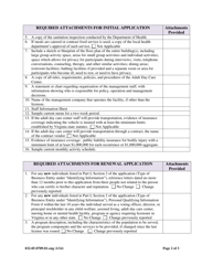 Form 032-05-0709-01-ENG Part II Program Addendum to Application for Licensure of an Adult Day Care Center - Virginia, Page 2