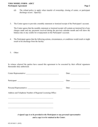 Form 032-05-063/1 Participant Agreement - Virginia, Page 2