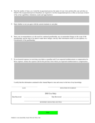 Form CC-1644 Report of Guardian for an Incapacitated Person - Virginia, Page 2