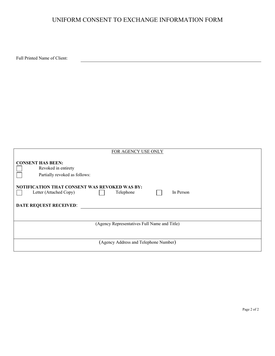 Form 032-02-0170-00-ENG Virginia Uniform Assessment Instrument Attachment to Public Pay Short Form Assessment - Virginia, Page 2