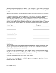 Form 032-02-0658-00-ENG Post Adoption Contact and Communication Agreement - Virginia, Page 2