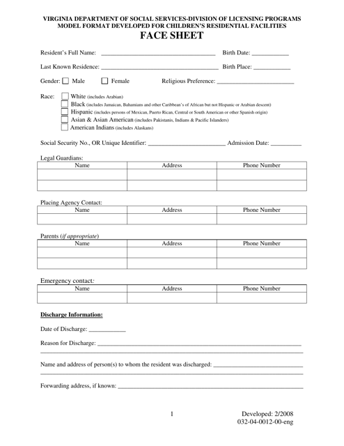 Form 032-04-0012-00-ENG  Printable Pdf