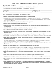 DSS Form 3774 Abc Child Care Program Family, Friend and Neighbor Child Care Enrollment and Agreement Form - South Carolina, Page 3