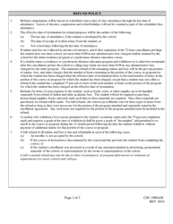 Form CSC-190SAM Student Enrollment Agreement Sample - Texas, Page 2