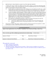 Form CSC-190SAM Student Enrollment Agreement Sample - Texas, Page 3