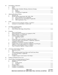 Form CSC-001Y Index to Catalog and Supplements - Texas, Page 2