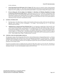 Form OP-112(J) (TCEQ-10514) Part I Revision Notification - Texas, Page 3
