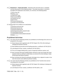 Form TCEQ-0587 General Information Form for Regulated Activities on the Edwards Aquifer Recharge and Transition Zones - Texas, Page 3
