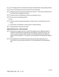 Form TCEQ-0584 Water Pollution Abatement Plan Application - Texas, Page 5